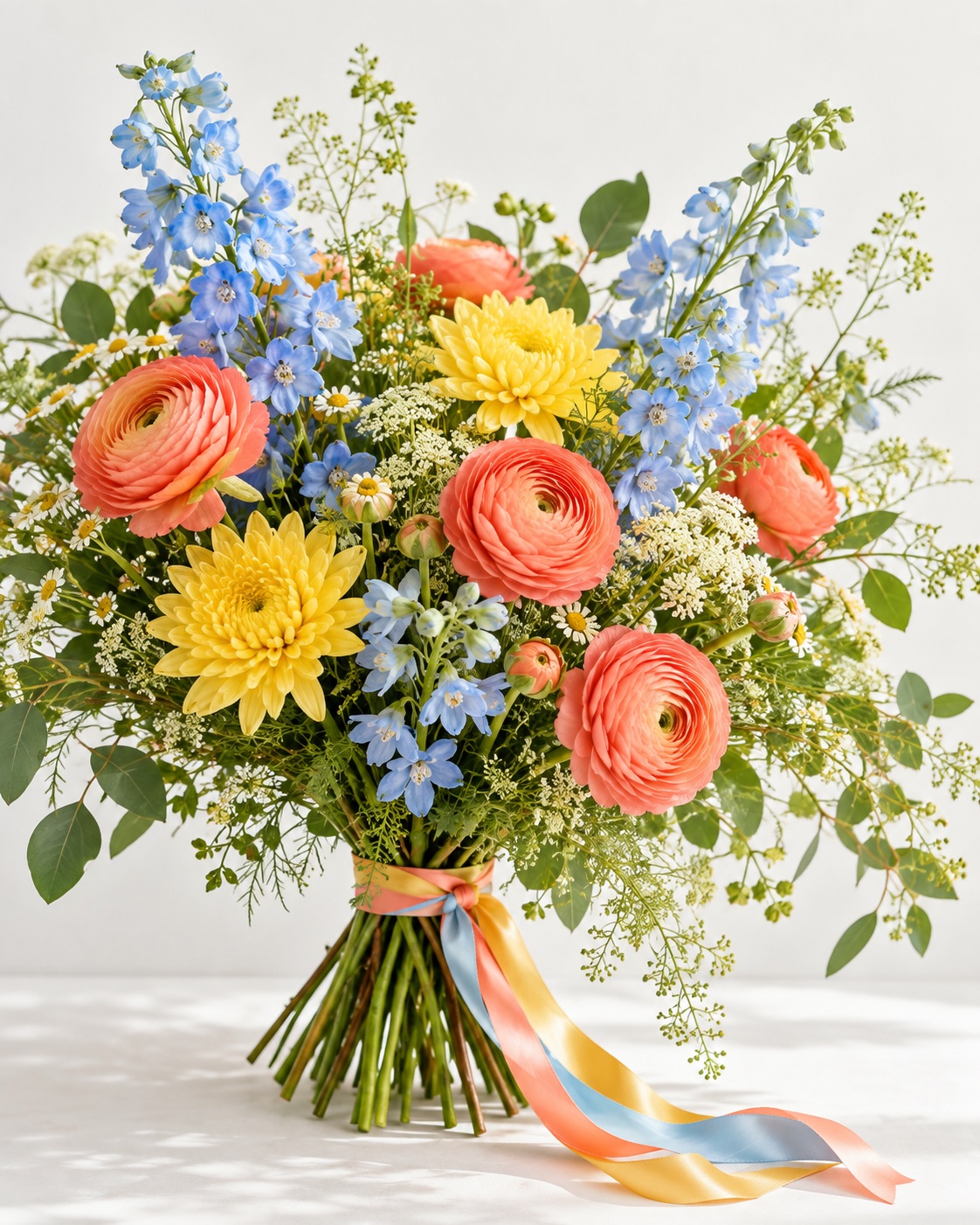 Flower occasions arranged for a Singapore flower guide