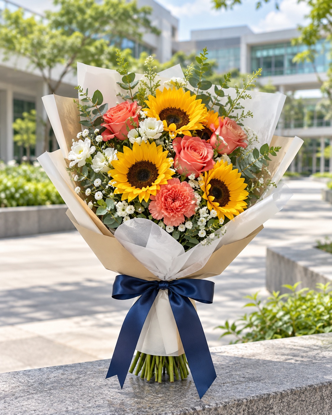 Flower culture arranged for a Singapore flower guide
